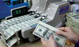 USD đang tăng giá so với VND 