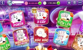 Giao diện game bài Rikvip 