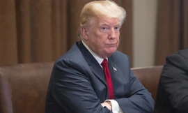 Tổng thống Trump. Ảnh: AP