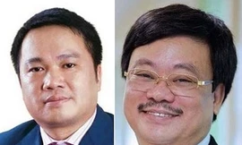 Ông Hồ Hùng Anh (trái) và ông Nguyễn Đăng Quang.