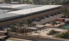 Đại sứ quán Mỹ ở thủ đô Baghdad, Iraq ảnh: Reuters 