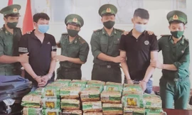 Các đối tượng trong vụ vận chuyển 40kg ma túy đá trong chuyên án AG 420 