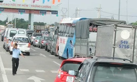 Trạm thu phí tuyến cao tốc TPHCM – Trung Lương