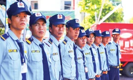 Nhóm vệ sĩ của Công ty Duy Anh 