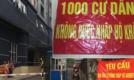 Dự án 129 D Trương Định (Hai Bà Trưng, Hà Nội) bàn giao nhà 3 năm nhưng người dân không được chuyển khẩu, thường trú