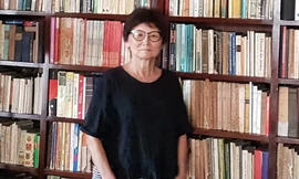 GS Nguyễn Thị Liên, phu nhân GS Phạm Huy Thông. Ảnh: Xuân Ba