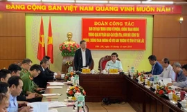 Toàn cảnh buổi làm việc 