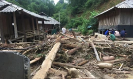 Tan hoang bản Xa Ná, xã Na Mèo, huyện Quan Sơn 
