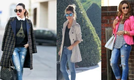 Quần jean và phong cách cho ngày lạnh