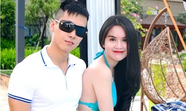 'Trai lạ' ôm ấp Ngọc Trinh là ai?