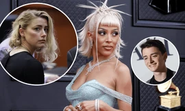 Doja Cat bị chỉ trích xấu tính và thô lỗ khi công khai làm clip chế nhạo Amber Heard