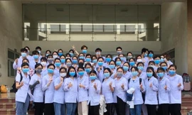 Hơn 250 sinh viên Hải Dương lên đường chi viện Bắc Giang, Bắc Ninh chống dịch