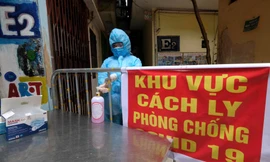 Hà Nội lập 2 chốt cách ly mới tại phường Đồng Tâm