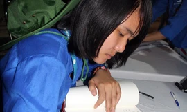 Lưu bút xúc động của giới trẻ trong sổ tang Đại tướng