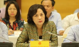 Phó thống đốc Ngân hàng Nhà nước Việt Nam Nguyễn Thị Hồng. Ảnh: Hiếu Công.