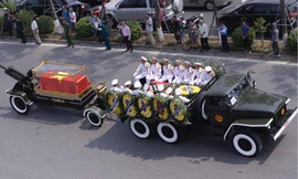 Lễ truy điệu và di quan nguyên Tổng Bí thư Đỗ Mười