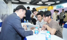 Sinh viên tìm kiếm cơ hội việc làm từ doanh nghiệp Nhật Bản