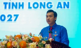 Anh Trần Hải Phú tái đắc cử Bí thư Tỉnh Đoàn Long An