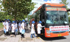 Sinh viên trường ĐH Y Dược Cần Thơ hỗ trợ TP. HCM chống dịch