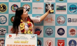 Hành trình tìm giải pháp sinh học xử lý rác thải nhựa của nữ sinh trường ĐH KHTN (ĐHQG TP. HCM)