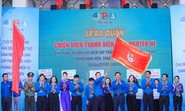 Tỉnh Đoàn Long An ra quân Chiến dịch Thanh niên Tình nguyện Hè 2023