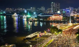 TP. HCM sẽ bắn pháo hoa 3 điểm tại Lễ hội Sông nước lần thứ 2