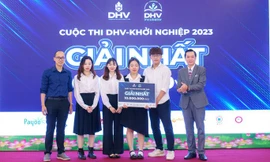 Tìm ra Quán quân cuộc thi ‘DHV - Khởi nghiệp 2023’