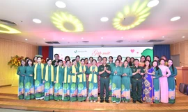 Sôi nổi Hội thi Dân vũ thể thao chào mừng ngày 8/3