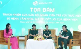Y, bác sĩ trẻ Bệnh viện Quân y 175 luôn nêu cao tinh thần xung kích, vì cộng đồng