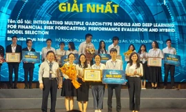 Nhóm sinh viên trường ĐH Quốc tế chinh phục giải cao tại cuộc thi 'Olympic Kinh tế lượng và ứng dụng'