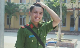 Anh công an ‘mê’ vẽ minh họa, thiết kế đồ họa