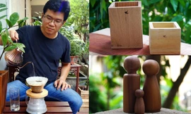 Biến gỗ thừa thành vật dụng thân thiện với môi trường