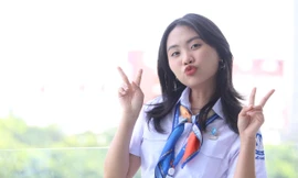 Ca sĩ Phương Mỹ Chi là đại biểu tham dự Đại hội Hội Sinh viên TP. HCM lần thứ VII