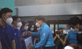 Ra quân Đội hình phản ứng nhanh phòng, chống dịch bệnh COVID-19 hỗ trợ tỉnh Sóc Trăng