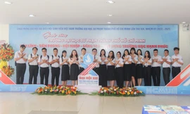 Anh Nguyễn Khánh Tùng tái đắc cử Chủ tịch Hội Sinh viên Việt Nam trường ĐH Sư phạm TPHCM