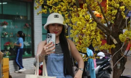 Bạn trẻ Sài Gòn nô nức check-in trong ngày đầu khai mạc Lễ hội Tết Việt Giáp Thìn 2024 