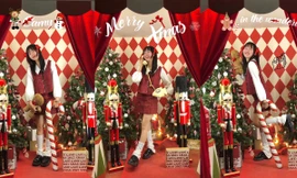 Bộ ảnh Noel ấn tượng của nữ sinh trường Báo