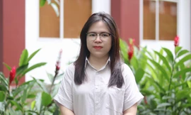 Nữ sinh trường ĐH Quốc tế tỏa sáng với đam mê nghiên cứu khoa học