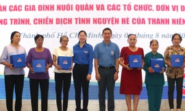 Thành Đoàn TP. HCM gặp gỡ, tri ân các gia đình nuôi quân thanh niên tình nguyện
