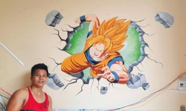 Theo đuổi đam mê vẽ tranh tường
