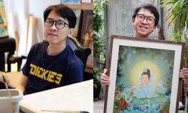 Chàng họa sĩ và khát vọng “tô hạnh phúc, vẽ bình yên”