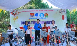 Hội Sinh viên tỉnh Bình Dương tổ chức chương trình ‘Mùa Xuân cho em, năm 2024'