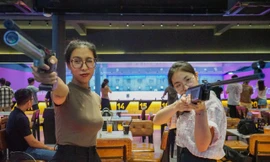 Rủ nhau đi xả strees ở các câu lạc bộ bắn súng hơi thể thao 