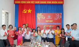 Bí thư T.Ư Đoàn Nguyễn Phạm Duy Trang gặp mặt, chúc Tết cán bộ, công nhân viên các đơn vị phía Nam 