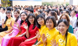 Rộn ràng không khí khai Xuân Giáp Thìn ở các trường