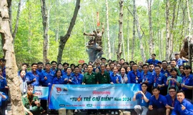 Sôi nổi các hoạt động ‘Tháng Ba biên giới’ tại Hội trại truyền thống ‘Tuổi trẻ giữ biển’ năm 2024