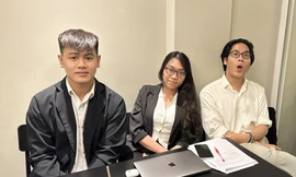 Sinh viên trường ĐH Luật tỏa sáng trên đấu trường quốc tế