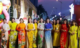 Rực rỡ đêm khai mạc Chợ hoa Xuân ‘Trên bến dưới thuyền 2025’