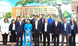 Đoàn đại biểu cấp cao Đoàn TNCS Trung Quốc thăm và làm việc tại trường ĐH KHXH&NV (ĐHQG TP. HCM)