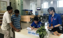 Đưa 'Sinh viên 5 tốt' đến thực tập, kiến tập tại Trung tâm Hành chính công 